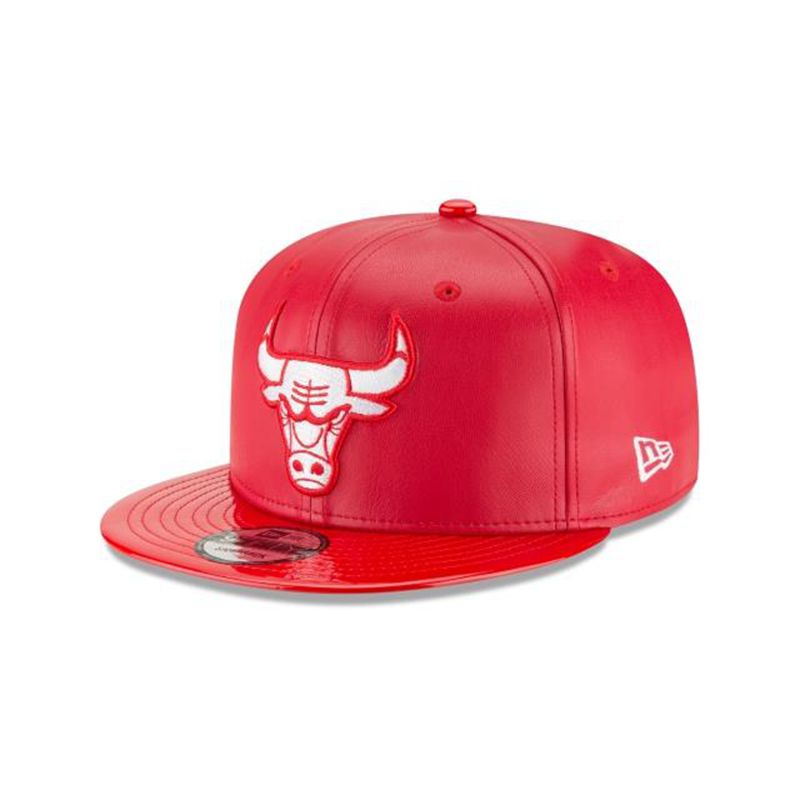 NBA Chicago Bulls Hook 9Fifty Snapback (RTW0747) - Red New Era Caps